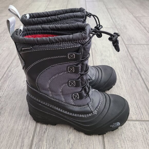 Winter Snow Boots The North Face Youth size 3 Waterproof Thermalfelt Insulation - Picture 5 of 12